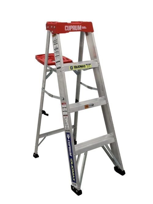 Escalera de tijera de aluminio (C-2312-04N) C-2380-04S