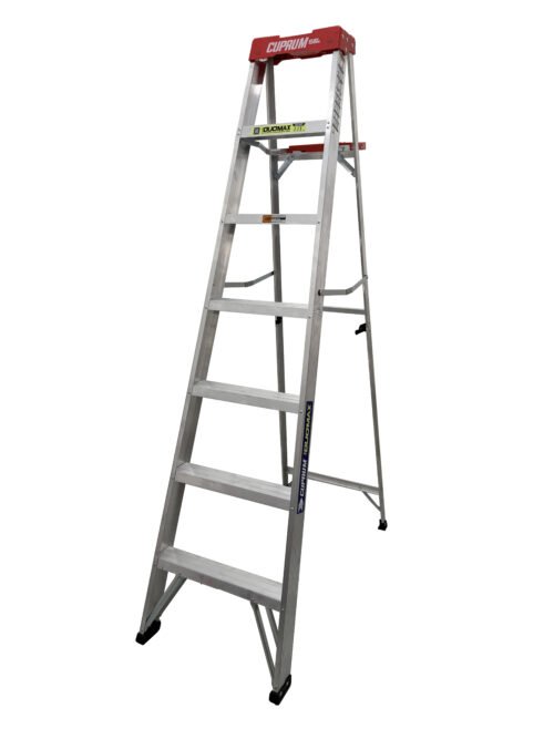 Escalera de tijera de aluminio (C-2312-07N) C-2380-07S