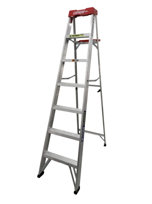 Escalera de tijera de aluminio (C-2312-07N) C-2380-07S