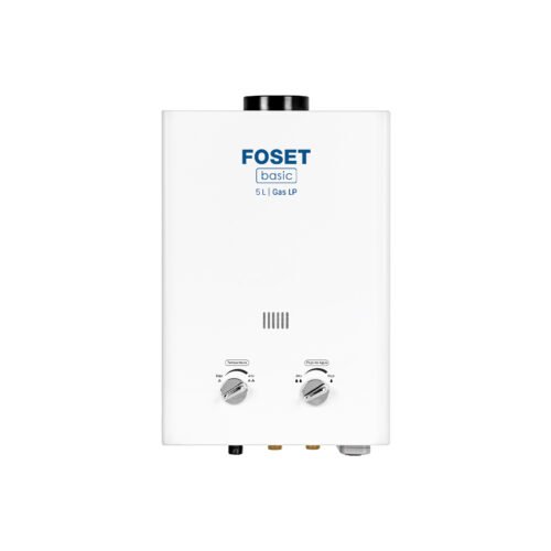43929 - Calentador instantáneo, 5L, 1 servicio, gas LP, FOSET BASIC