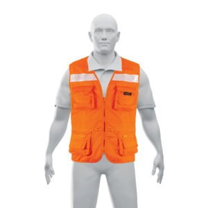 104167 - Chaleco brigadista reforzado, naranja, XG, TRUPER EXPERT