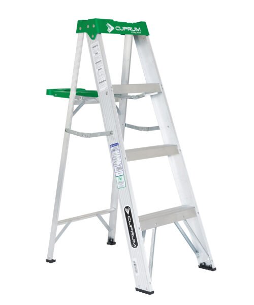 Escalera de tijera de aluminio C-2213-04