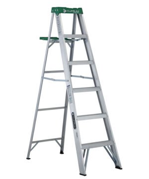 Escalera de tijera de aluminio (C-2213-06) C-2280-06S