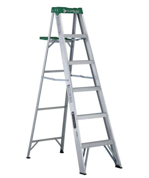 Escalera de tijera de aluminio C-2213-06