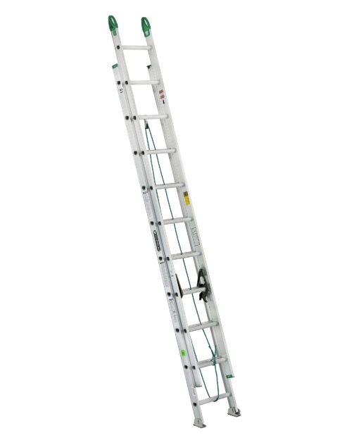 Escalera de extensión de aluminio C-2224-20PG