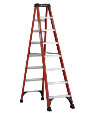 Escalera de tijera de fibra de vidrio C-3017-08N
