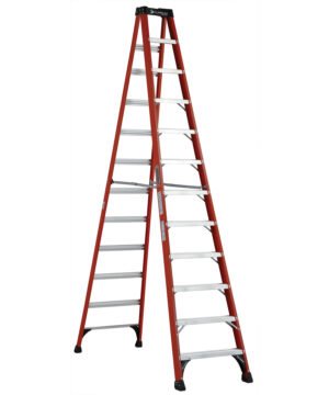 Escalera de tijera de fibra de vidrio C-3017-12N