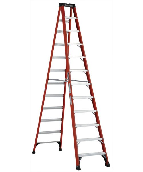Escalera de tijera de fibra de vidrio C-3017-12N