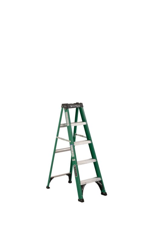 Escalera de tijera de fibra de vidrio C-3217-05
