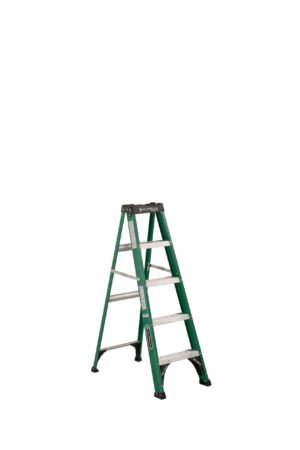 Escalera de tijera de fibra de vidrio C-3217-05