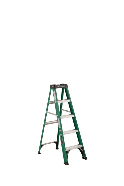 Escalera de tijera de fibra de vidrio C-3217-05