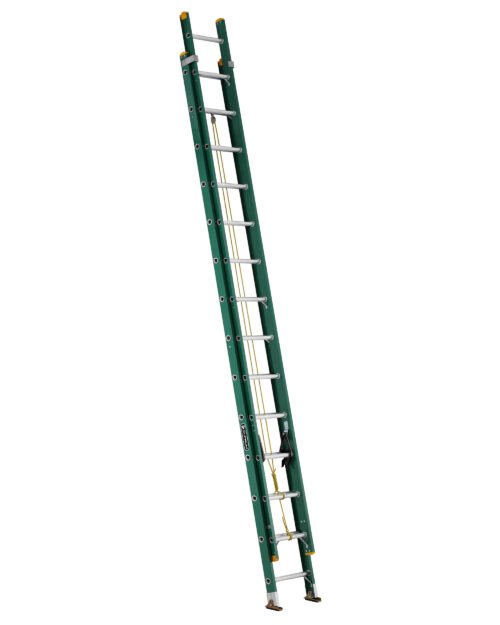 Escalera de extensión de fibra de vidrio 618-28N