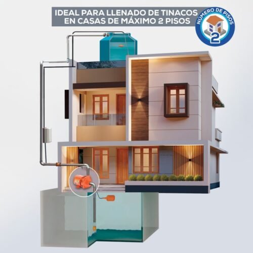 2HME050-3 Bomba centrífuga doméstica 1/2 HP Evans