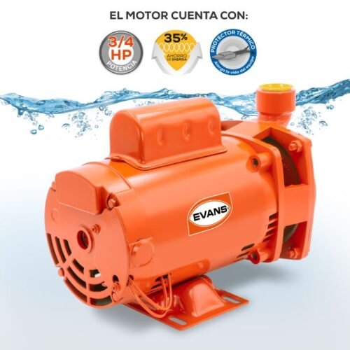 Bomba centrífuga doméstica 3/4 HP Evans