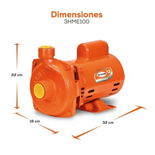 Bomba centrífuga doméstica 1 HP Evans