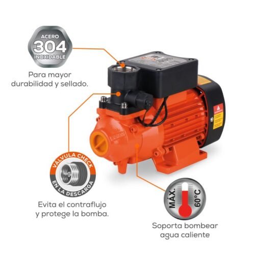 Bomba Periferica 1/2 HP Automatica Evans