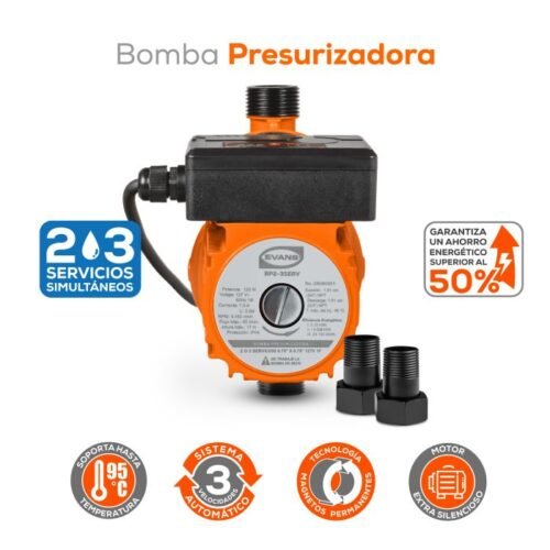 Bomba Presurizadora 3 Servicios Evans