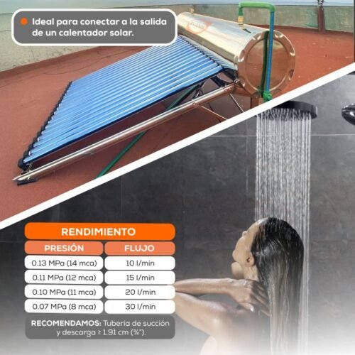 Bomba Presurizadora 3 Servicios Evans
