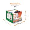 BP300W15_120_6 Bomba Presurizadora 3 servicios 240w 1/3 HP Evans