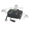 21689 - Inflador portátil para auto, 12 V, PRETUL