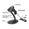 44189 - Lector de código de barras 1D, alámbrico, USB, VOLTECK