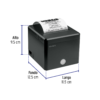 43945 - Impresora de tickets 58/80mm, USB, autocorte, VOLTECK