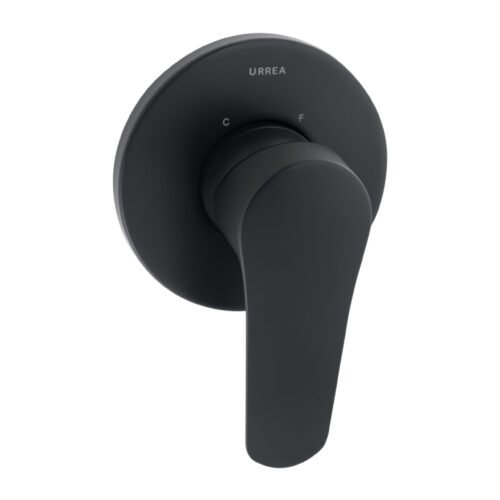 Monomando sencillo para regadera o tina LIA® Negro - 102CL.2