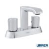 Mezcladora de 4" para lavabo con manerales sólidos - 13CL