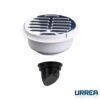 170V Coladera universal redonda con rejilla de plástico cromado - 170V