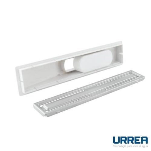 Coladera rectangular con rejilla de acero inoxidable - 194RETC