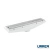 Coladera rectangular con rejilla de acero inoxidable - 194RETC