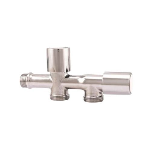 Llave de doble nariz recta, cromada - 19CRD
