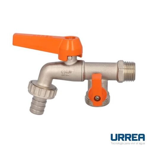 Llave para lavandería 1/2" con salida doble - 19D.13