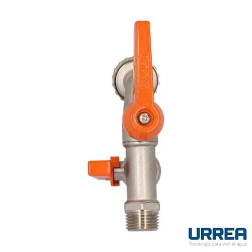 Llave para lavandería 1/2" con salida doble - 19D.13