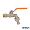 Llave de esfera niquelada con adaptador - 19ED.13