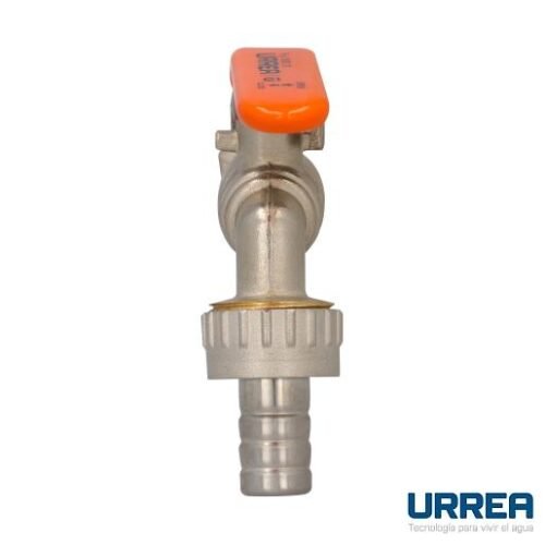 Llave de esfera niquelada con adaptador - 19ED.13
