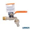 Llave de esfera niquelada con adaptador - 19ED.13