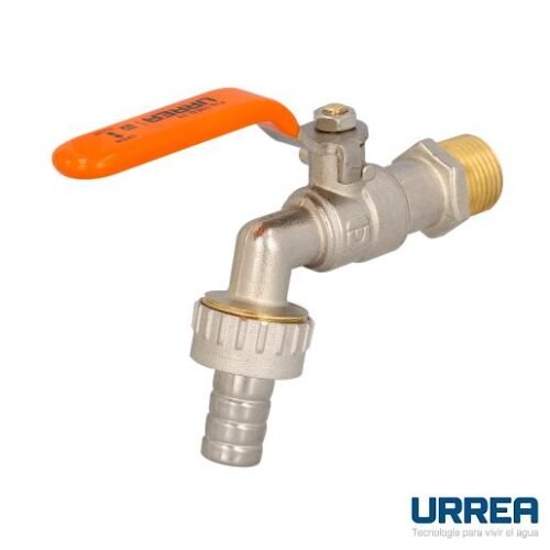 Llave de esfera niquelada con adaptador - 19ED.13