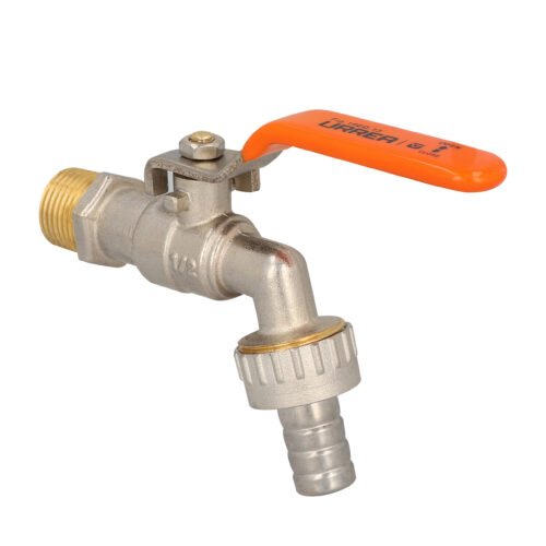 Llave de esfera niquelada con adaptador - 19ED.13