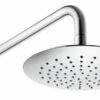 Regadera de plato redonda de 20cm con brazo y chapetón VERMONT® - 2095B.9