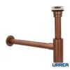 Céspol con contra inox acabado bronce - 2153.8