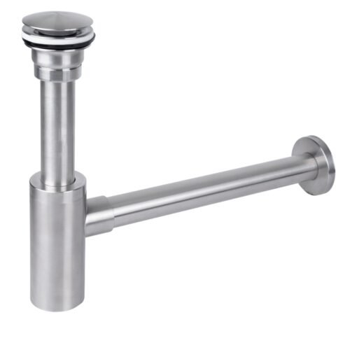 2153.9 Céspol con contra inox acabado satín - 2153.9