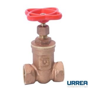 Válvula de compuerta roscable de bronce de 1 1/2" - 22.38