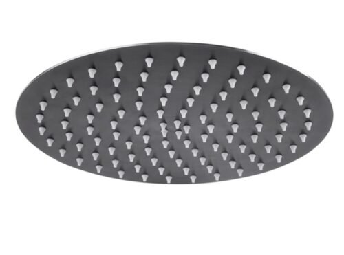 Regadera de plato redonda de 25cm INOX® Negro - 2225INOX.2