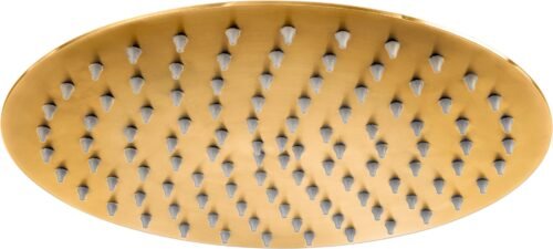 Regadera de plato redonda de 25cm INOX® Oro - 2225INOX.5