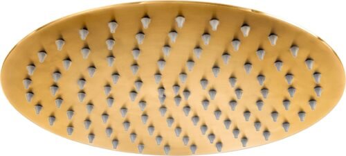 Regadera de plato redonda de 25cm INOX® Oro - 2225INOX.5