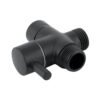 Desviador para regadera negro mate - 2501.2