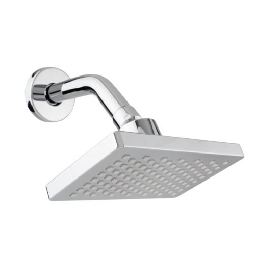 Regadera de cebolla rectangular con brazo y chapetón - 3020B