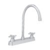 Mezcladora de 8" para cocina con manerales de cruceta - 318MC