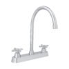 Mezcladora de 8" para cocina con manerales de cruceta - 318MC